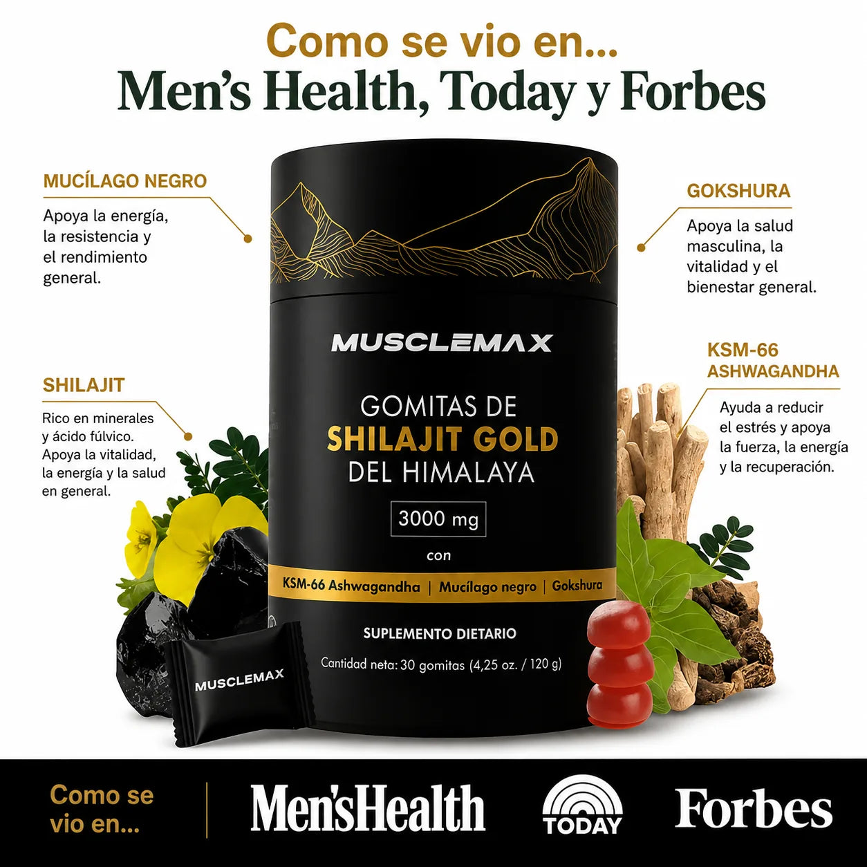 Gomitas Pure Shilajit MuscleMax™