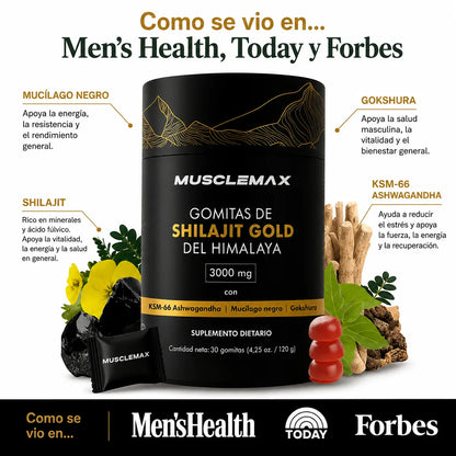 Gomitas Pure Shilajit MuscleMax™