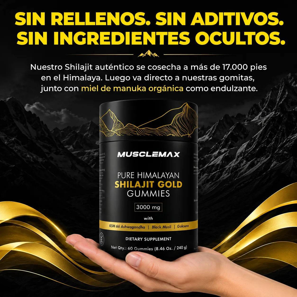 Gomitas Pure Shilajit MuscleMax™