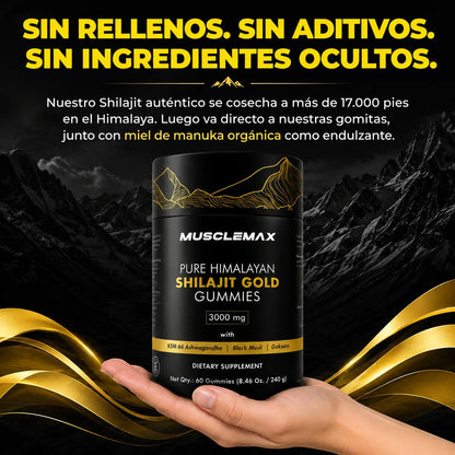 Gomitas Pure Shilajit MuscleMax™